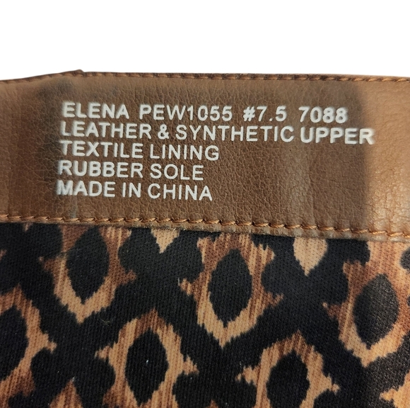 ABEO WOMEN'S ELENA KNEE HIGH LEATHER BROWN BOOTS SZ 7.5 - Picture 11 of 12